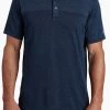 Men's Kuhl Engineered Polo Short Sleeve Shirt - Pirate Blue