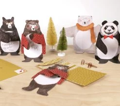 Chronicle Books Bear Hugs Notecards Base Camp: Bring It Home