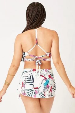 Carve Designs Hoku Swim Skirt - Botanical Women's Swim