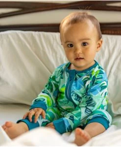 Coco Moon Little Ones Backyard Oasis Bamboo Coverall