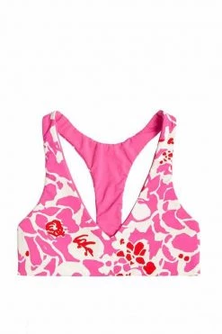 Carve Designs Women's Swim La Jolla Reversible Swim Top - Orchard / Fuchsia