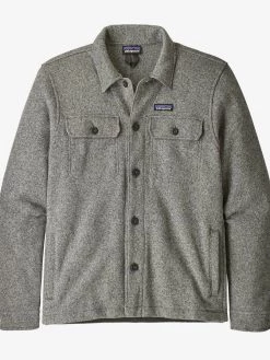 Patagonia M's Better Sweater Shirt Jacket - Stone Heather