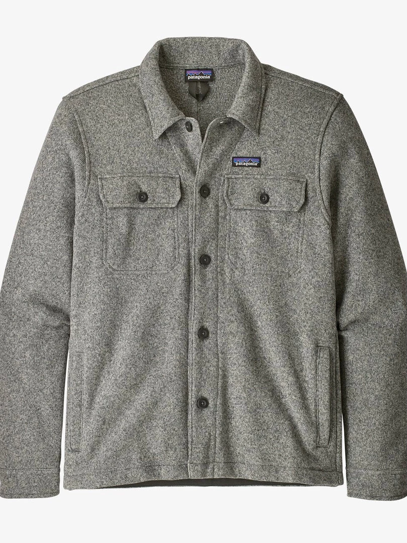Patagonia M's Better Sweater Shirt Jacket - Stone Heather 3 Patagonia M's Better Sweater Shirt Jacket - Stone Heather