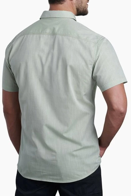 Men's Kuhl Karib Stripe Short Sleeve Shirt - Aloe 4 Men's Kuhl Karib Stripe Short Sleeve Shirt - Aloe