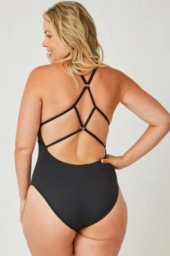 Carve Designs Hayes One Piece Swim Suit - Black