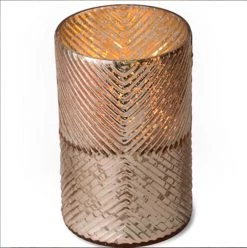 Base Camp: Bring It Home Himalayan Large Ribbed Rose Gold Hurricane Tobacco Bark Scent