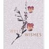 Papaya 5x7 Greeting Card "Well Wishes"