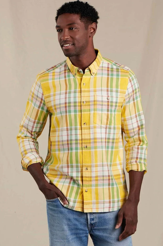 Toad & Co Men's Eddy Long Sleeve Shirt 3 Toad & Co Men's Eddy Long Sleeve Shirt