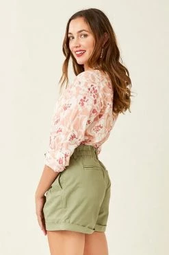 Carve Designs Davis Top - Cloud Orchard Women's