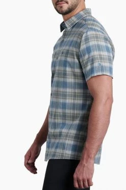 Men's Kuhl Skorpio Short Sleeve Shirt - Ocean Mist