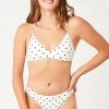 Carve Designs Women's Swim Cardiff Swim Bottom - Cloud Polka Dot