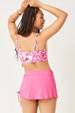 Carve Designs Women's Swim Hoku Swim Skirt - Fuchsia