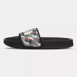 Little Ones The North Face Y Base Camp Slide 3- Glitch Print