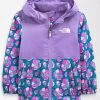Little Ones The North Face Toddler Zipline Rain Jacket - Paisley Purple
