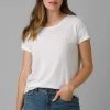 Prana Cozy Up Short Sleeve T-Shirt - White