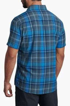 Kuhl Styk Short Sleeve Shirt - Nocturnal Blue