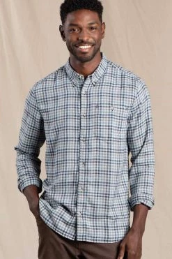 Toad & Co Men's Sale - 50% Off At Checkout Airsmyth Flannel Shirt - Chrome