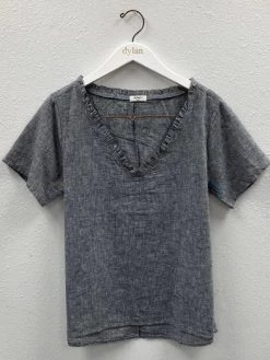 Dylan Cotton Linen Bella Blouse