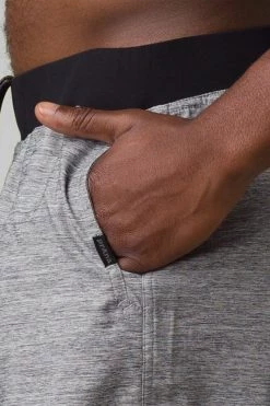 Prana Peak To Creek Short - Heather Grey Men's