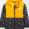 The North Face Toddler Zipline Rain Jacket - Black Thunder Bolts Little Ones