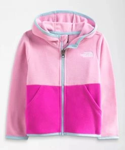 The North Face Toddler Glacier Full Zip Hoody - Lilac Sachet Pink