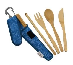 Chico Bags Outdoor Gear & Accessories ChicoBag Utensil Set - Shibori Moon