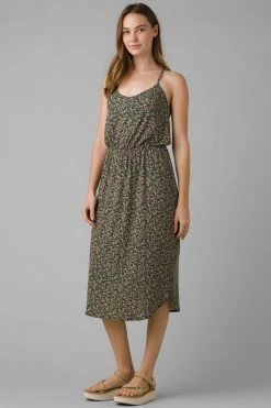 Prana Ayla Dress - Black Petals