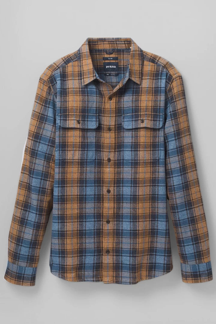 Prana Westbrook Flannel Shirt Men's 7 Prana Westbrook Flannel Shirt Men's