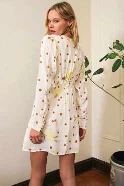 Free People Women's Sale - 50% Off At Checkout Date Night Mini Dress Sunshine