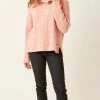Carve Designs Wyatt Sweater - Dark Azalea Women's Sale - 50% Off At Checkout
