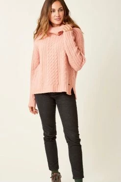 Carve Designs Wyatt Sweater - Dark Azalea Women's Sale - 50% Off At Checkout