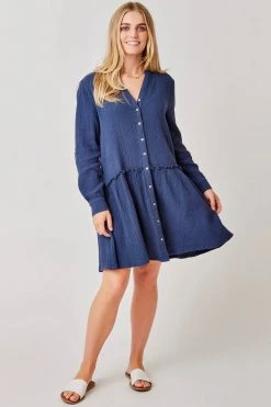 Carve Designs Blair Dress - Navy