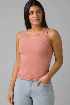 Prana Foundation Rib Tank - Cloud Blush