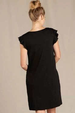 Toad & Co Women's Rufflita Short Sleeve Dress 9 Toad & Co Women's Rufflita Short Sleeve Dress