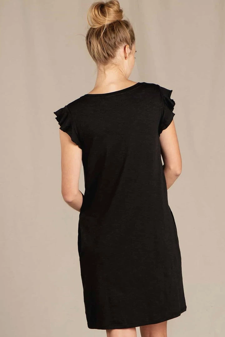 Toad & Co Women's Rufflita Short Sleeve Dress 5 Toad & Co Women's Rufflita Short Sleeve Dress