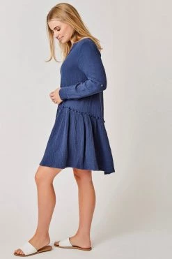 Carve Designs Blair Dress - Navy