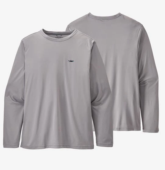 Patagonia Men's L/S Cap Cool Daily Fish Graphic Sun Shirt Small Fitz Roy Trout 5 Patagonia Men's L/S Cap Cool Daily Fish Graphic Sun Shirt Small Fitz Roy Trout