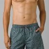 Prana Bowie E-Waist Short - Blue Floral Men's