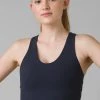 Prana Women's Sale - 50% Off At Checkout Momento Reversible Crop Top - Nautical