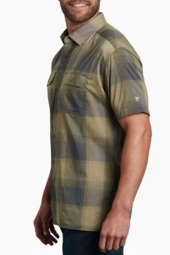 Kuhl Response Short Sleeve Shirt - Black Sage Men's