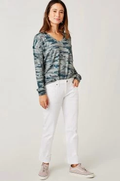 Carve Designs Carson Jean: White