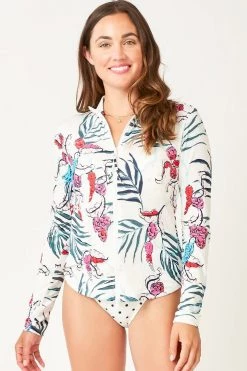 Carve Designs Lake Sunshirt - Botanical