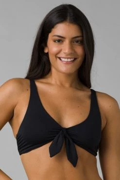 Prana Vivienne Swim Suit Top - Black Women's