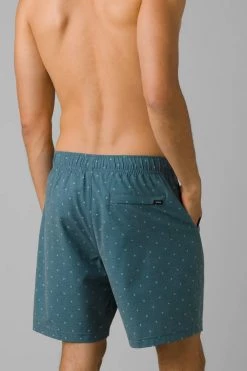 Prana Metric E-Waist Short - Bluefin Elements