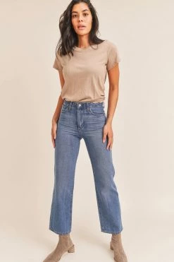 Just Black Women's Sale - 50% Off At Checkout High Rise Dad Jean