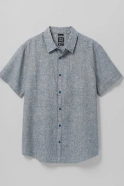 Prana Men's Lindores Slim Shirt - Bluefin