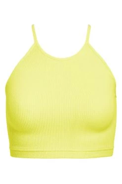 Free People Movement FP Movement Cropped Run Tank - Citrus Peel