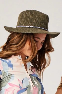 Carve Designs Capistrano Crushable Hat - Olive Women's Hats + Scarves