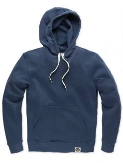 Outerknown Second Spin Hoodie - Atlantic Blue Men's Sale - 50% Off At Checkout