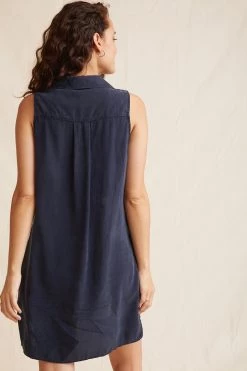 Bella Dahl Sleeveless A-Line Dress-Vintage Black Women's